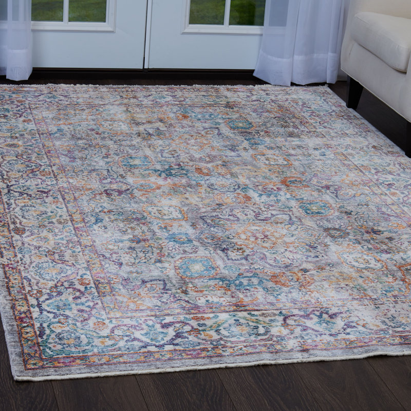 Nicole Miller Artisan Pastel Grey/Ivory Area Rug & Reviews Wayfair.ca
